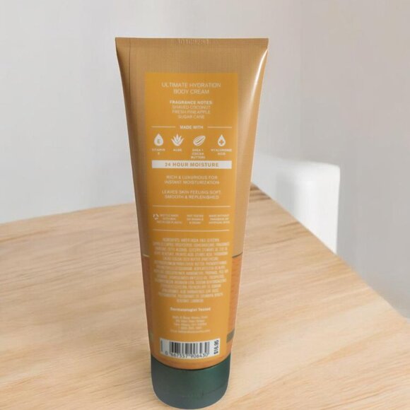Bath & Body Works COCONUT PINEAPPLE Body Cream (8 oz), NWT - Picture 2 of 2